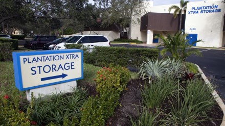 Entrance to Plantation Xtra Storage in Plantation, FL.
